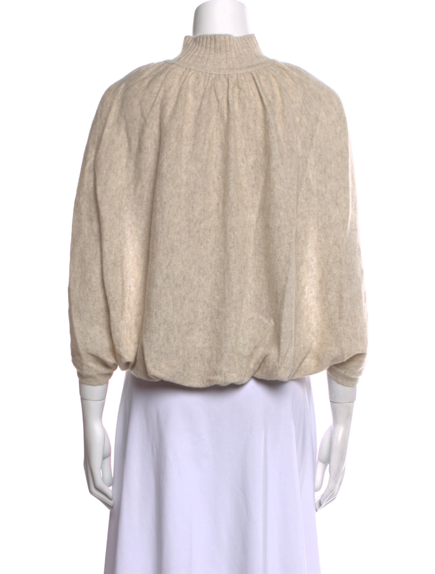 Jonathan Simkhai Cashmere Mock Neck Sweater